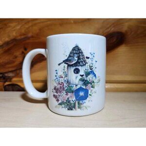 Tile Art Bird House Mug Coffee, Hot Chocolate, Coco,Coffee Bar